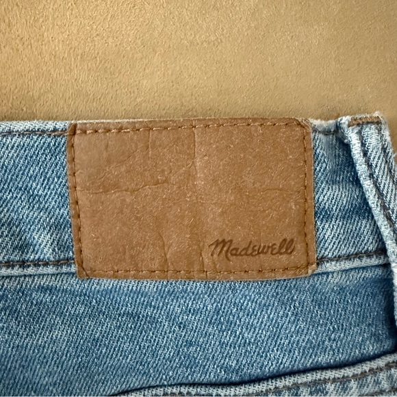 Madewell The Perfect Vintage Straight Crop High Rise Medium Wash Jeans - Picture 5 of 6